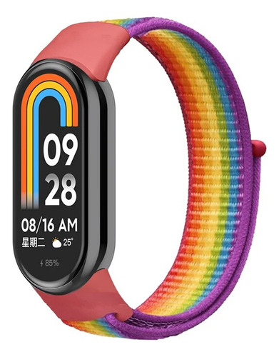 Adecuado Para Xiaomi Mi Band 8 Correa De Nylon