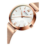 Relojes De Cuarzo Dama Curren 9067 De Moda Relojesymas Color De La Correa 2 Cobre