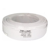 Cable Coaxial Rg6 Color Blanco 152 Metros