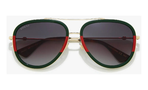 Lentes De Sol Gucci Aviador Gg0062s Original