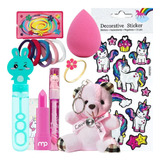 Kit De Maquiagem Infantil Batom Gloss Xuxinha Esponja