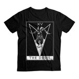 Playera The Devil  El Diablo Tarot Card Witch Pagan Goth