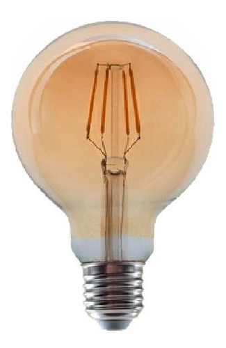 Lampara Globo G95 Led 8w Filamento Vintage 