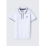 Camisa Polo Básica Infantil Menino Com Bordado Hering Kids