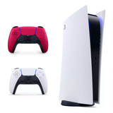 Consola Playstation 5 Edición Digital Blanco + 2 Controles