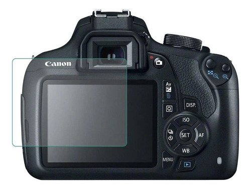 Película Vidro Protetora Lcd Display Canon T5/ T6/ T7/ 1300d