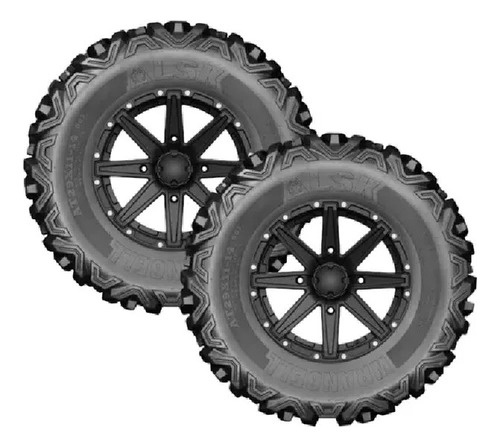 Kit 2 Llantas At26x12-12-6pr Tl Alsk Wrangell