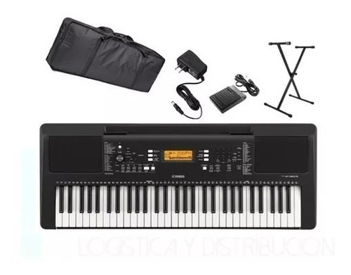 Teclado Musical Yamaha Psr Series Psr-e363 61 Teclas Negro