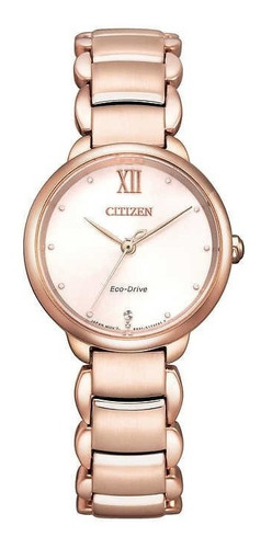 Reloj Nuevo Citizen Eco-drive Classic Para Dama Em0923-53x