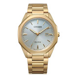 Reloj Para Hombre Citizen Eco-drive Corso En Tono Dorado Bm7