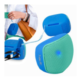 Bocina Portátil Bluetooth 5.0 Radio Fm, Micro Sd, Usb, 3.5mm Color Azul