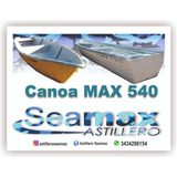 Canoa Max 540 Hab A Remo No Matrícula 