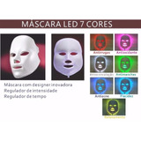 Mascara Led 7 Cores Facial -+ Brindes - Anvisa