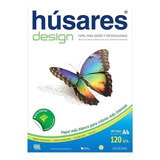 Resma Husares #7880 Desing A4 120 Gr Paquete X 100 Hojas