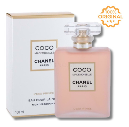 Perfume Coco Mademoiselle Chanel Paris Eau Pour La Nuit 100 Ml Original