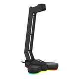 Base Stand Audifonos Gamer Fantech Ac3001 Rgb Negro