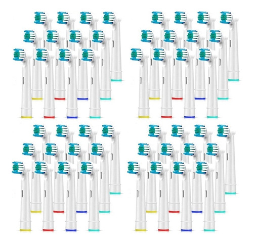 48×recarga De Cepillo De Dientes Eléctrico Cabezales Repues