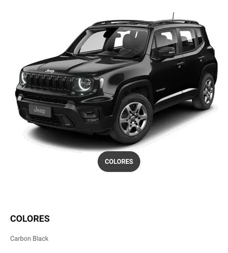 Color De Retoque Jeep Negro Black Carbón Met Renegade Compas