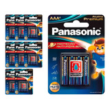 36 Pilhas Alcalinas Premium Aaa Panasonic (9 Cart)