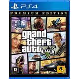 Gta V Gta 5 Online Premium Edition Ps4 Mídia Física Lacrado