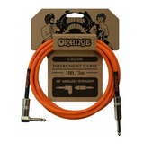 Cable Angulado Para Instrumento De 3 Mts Orange Ca035