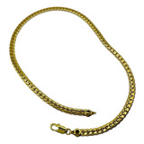 Collar Cadena 40 Cm  Plata 925, Oro 24k, Hombre O Mujer 