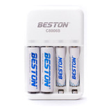 Bateria Beston Recargable Bst - C8006b Aa X2 + Aaa X2