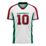 Camiseta Braziline Fluminense Lecture Masculino - Branco E V