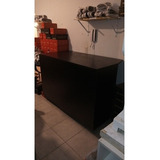 Mostrador Negro Mdf 