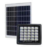Luminária Solar Refletor 200w Branco Frio Ip67 Com Controle