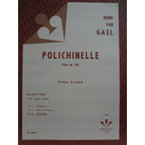 Partitura Piano Polichinelle  Henry Van Gael Op. 105