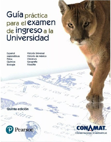 Conamat Guía Práctica Para Examen Ingreso A Unam 2023