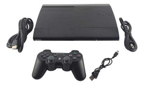Playstation 3 Super Slim Consola -  Negro