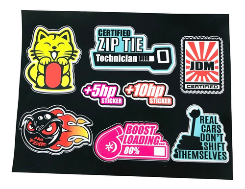 Calcomanias Sticker Para Autos Jdm 7pzs
