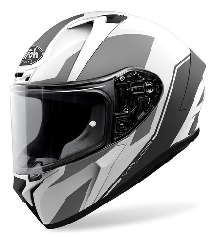 Cascos Para Moto Airoh Original Valor Wings Blanco