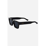 Lentes De Sol Baroc Unisex Square Clásico Negro Elegante Diseño Square Black