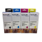 Pack 4 Tintas Compatible Con Epson T664 Katun Select