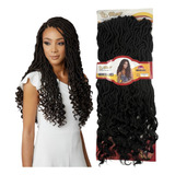 Cabelo Fibra Orgânica Goddess Locs Crochet Braids Weng 60cm