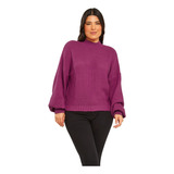 Blusa Tricot Feminino Tendencia Sueter Inverno Frio Tr0946