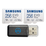 Tarjeta De Memoria Microsd Samsung Evo Plus 256gb (paquete