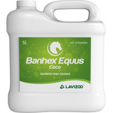 Shampoo Para Cavalo Banhex Equus Coco 5l Lavizoo