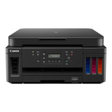 Impresora Portátil A Color Multifunción Canon Pixma G6010 Con Wifi Negra 100v/240v G6010