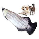 Juguete Gato Peluche Pez Pescado Con Catnip 20cm