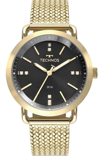 Relógio Technos Feminino Analógico Style Dourado 2036mmc/1p