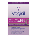 Vagisil Anti-itch Wipes Toallas Higiene Femenina Americano
