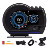 Pantalla Frontal Obd2+gps Smart Gauge Coche Hud Velocímetro