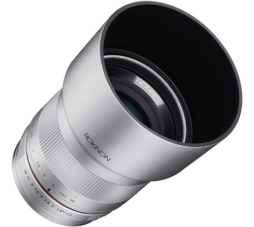 Lente Rokinon De 35 Mm F1.2 Para Sony E-mount, Plateado