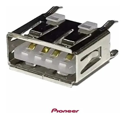 Conector Usb Original Painel Cd Dvd Pioneer 10mm 4 Pinos 