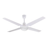 Ventilador De Techo Blanco 4 Palas Metálicas 120cm Liliana