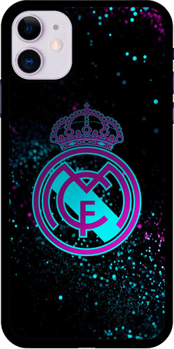 Funda Para Celular Diseño Real Madrid Neon